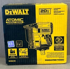 [NEW] (DCN623B) DeWalt 20V MAX* Brushless Cordless 23GA Pin Nailer- Tool Only