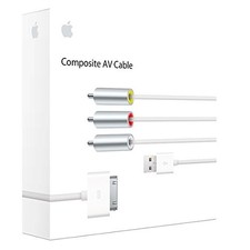 Apple Composite AV Cable for iPod, iPhone & i...