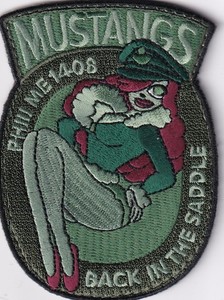 Pilot Class Phill Me 1408 Mustangs Back in the Saddle USAF US Air Force patch
