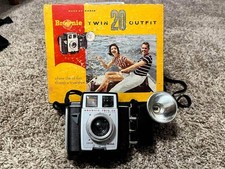 Brownie twin 20 outfit camera by KODAK in Box