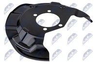 NTY Spritzblech Bremsscheibe HTO-NS-012 FüR Renault Koleos 2 Tce 160 HCN2 Dci 3