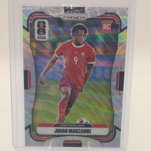 Panini 2025-26 Donruss Road to FIFA WC Johan Manzambi Rated Rookie RC #250