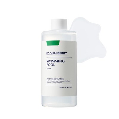 EQQUALBERRY Schwimmbad Gesichtswasser 300ml - Sanft täglich 300 ml (1er Pack) 