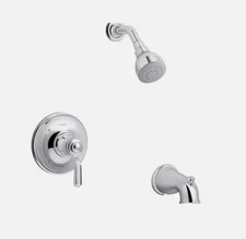 Kohler Sterling TS27375-4G Ludington Tub and Shower Trim Package Polished Chrome