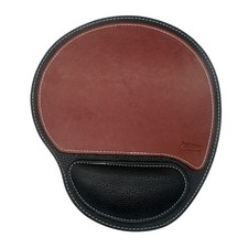 Ergonomic Leather Mouse Pad Mat Mousepad with Rest Wrist Support Non-Slip Rub...
