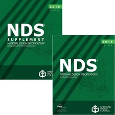 2018 Wood Design Package: NDS with NDS Supplement 2018 Editions