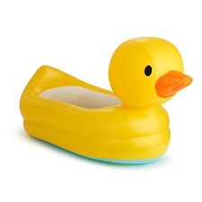 Duck Inflatable Baby Bathtub for Babies 6-24 Months, White 1 Count Pack of 1