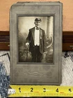 1890s US Army Military Soldier Cabinet Card Photo Postcard Civil War Veteran