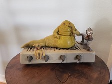 Jabba the Hutt Vintage 1983 Kenner Star Wars ROTJ Playset with Salacious Crumb