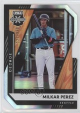 2021 Panini Elite Extra Edition Decade Die-Cut 23/203 Milkar Perez #167 7m3