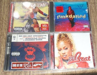 Da Brat 4 CD Lot Unrestricted FUNKDAFIED In Love Wit Chu Single THIS IS THE REMI