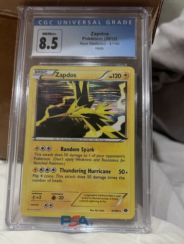 Zapdos graded CGC 8.5 for sale on eBay