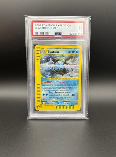 Blastoise graded PSA 5 for sale on eBay
