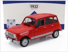SOLID 1200201 RENAULT - R4 GTL 1989 - RED - 1/12