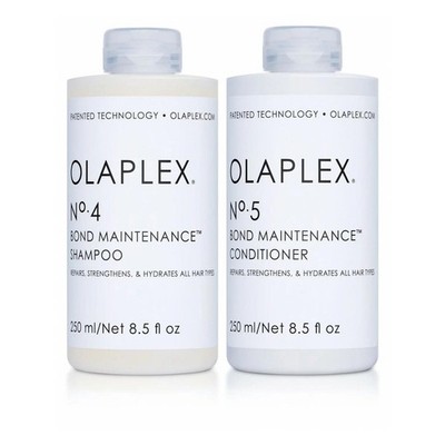 Olaplex No 4 No 5 Bond Maintenance Shampoo Conditioner Set 8.5 oz Repair Kit