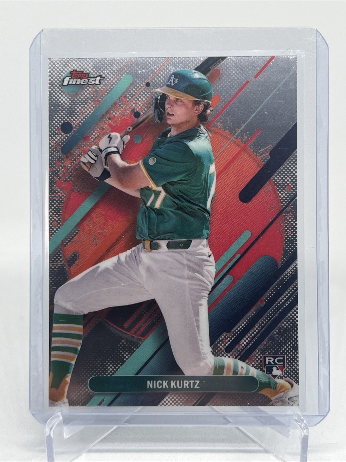 2025 Topps Finest - Rare Nick Kurtz #252 (RC)
