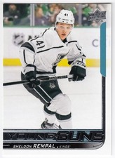 2018-19 Upper Deck Young Guns SHELDON REMPAL #458 Kings UD YG SP RC Rookie
