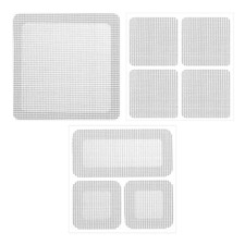 20Pcs 3 Styles Fiberglass Window Screen Repair Kits, Grey