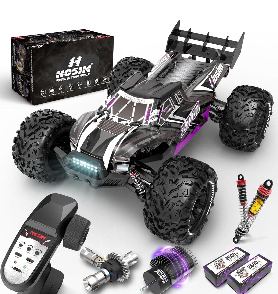 Hosim Rc Car 68kmh - New Open Box