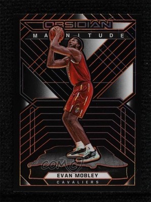 2021-22 Obsidian Magnitude Electric Etch Orange 16/35 Evan Mobley Rookie RC 02ez