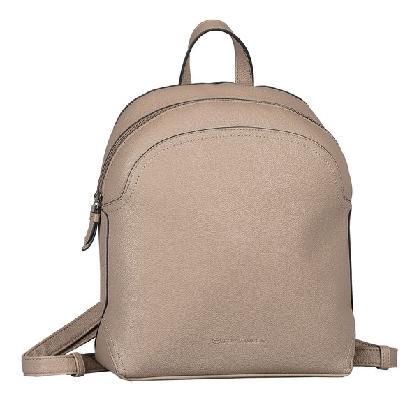 Tom Tailor Joel Backpack M Rucksack Freizeitrucksack Rucksack Taupe Taupe Neu-image