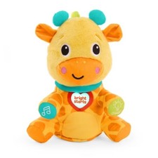 Bright Starts Chat  Cuddle Giraffe Musical Plush Toy