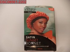 Gorro de satén exótico naranja atardecer Firstline Evolve para mujer, talla M 761809006661