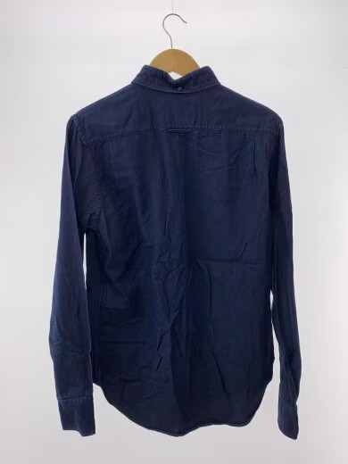PRADA 23SS Triangle Logo Button-Down Denim Shirt/… - image 2