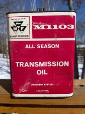 Vintage Massey-ferguson-tractor Transmission Oil 2 Two Gallon Can