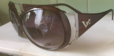 superb large VG SUNGLASSES women Designer sunglasses 3 BROWN