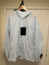 Arcteryx Mens Squamish Full Zip Hoody Light Blue Ether Size XL Brand New