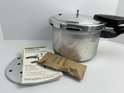 #ad Presto 0136210 Polished Stainless Steel 409A Pressure Cooker 4 qt New NO BOX $54.95