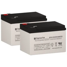 SP12-12 (T2) SLA AGM Battery Set of 2 for Access Point Medical AXS31 Wheelchair