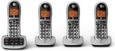 BT 4600 Quad Big Button Cordless Phone Answer Machine