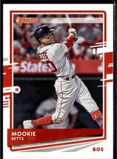 2020 Panini Donruss SP Image Variation #77 MOOKIE BETTS Boston Red Sox C1