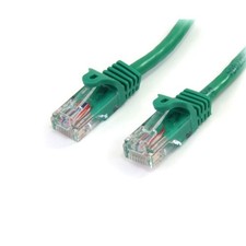 StarTech 6ft Cat5e Green Snagless RJ45 UTP Cat 5e Patch Cable - 6ft Patch Cord -