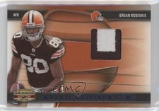 2009 Donruss Gridiron Gear Rookie Gems Prime 23/50 Brian Robiskie #229 0a3