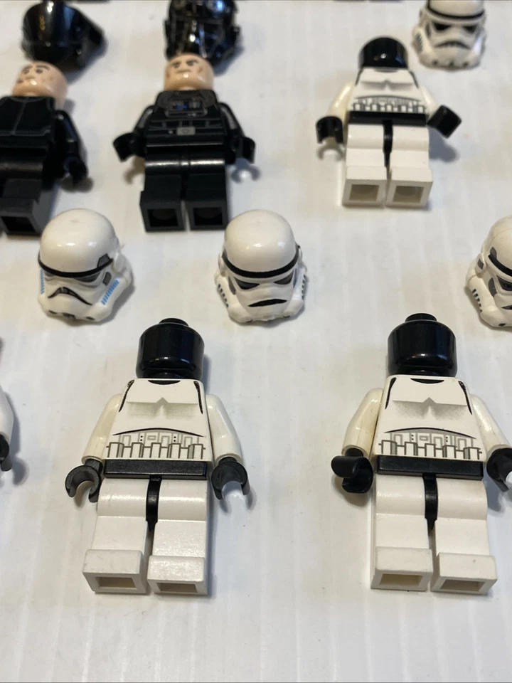 Lego Star Wars Minifigura Lote De 18 -Stormtroopers, Pilotos, Rebeldes Y Jedi- Foto 4 de 4