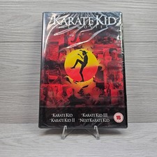 The Karate Kid Movies DVD Box Set - Ralph Macchio Pat Morita - NEW / Sealed