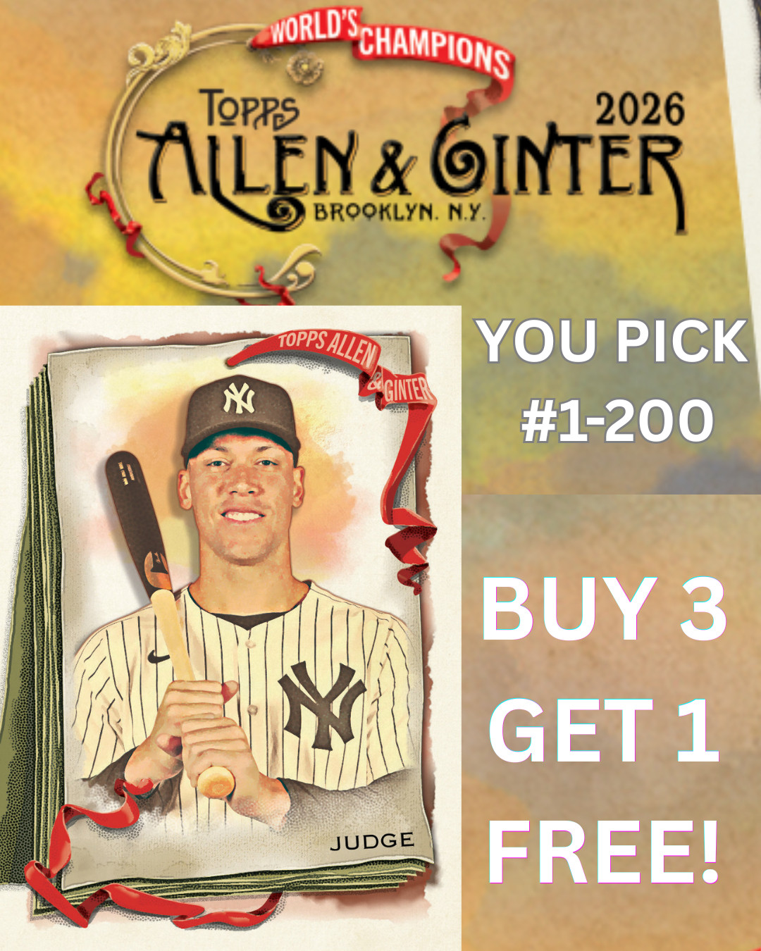 2026 Topps Allen & Ginter Baseball ⚾ BASE SINGLES #1-200 Pick Your Cards! 🔥