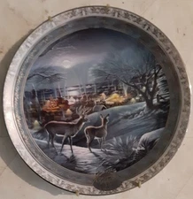 Terry Redlin's Annual Christmas Series Plate-The Hadley Collection