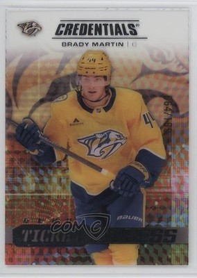 2025-26 Credentials Acetate Debut Ticket Access /199 Brady Martin Rookie RC 1u4x