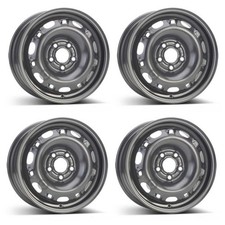 4 Cerchi ferro Alcar 5210 5.0Jx14 ET35 5x100 per Volkswagen Fox Cross Fox Polo