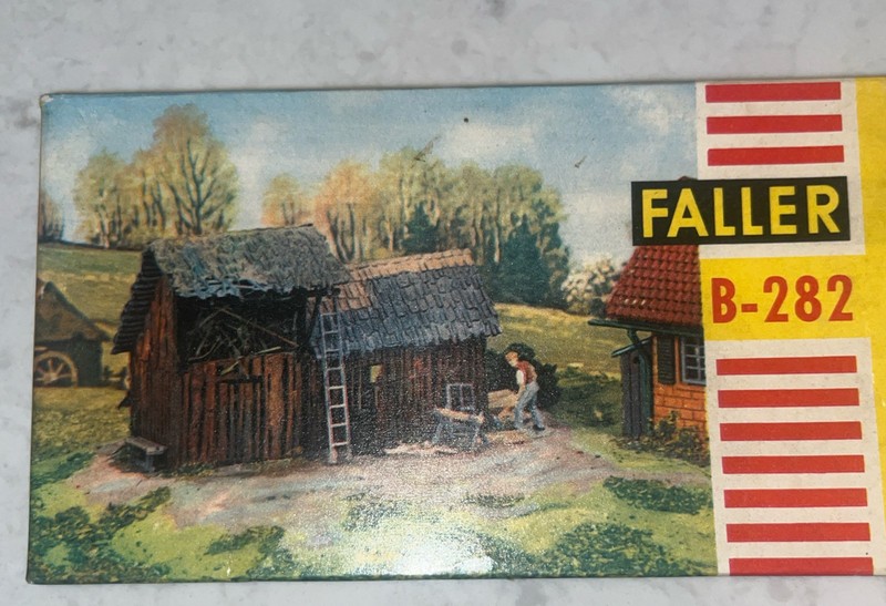 Faller Wooden Barn B 294 HO Scale NIB Rare