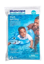 Inflatable Swim Ring Pool Float for Kids, 3-6, Bluescape Blue Shark Split