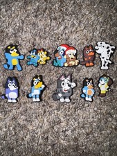  2 10 Pc Bluey Croc Charms