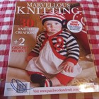 😇 Marvellous Knitting Magazine 30 Knitted 2 Crochet Patterns 68 Pages Baby Toys