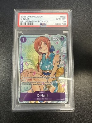 【THE MOZZ】Bell Check One Piece O-Nami (Illustration Box Vol.1) OP05-062 One Piece Promotion