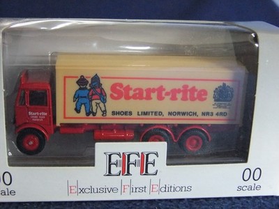 AEC Mammut 3-achsiger Kastenwagen Maßstab 1:76 Start-rite - EFE in falscher Box