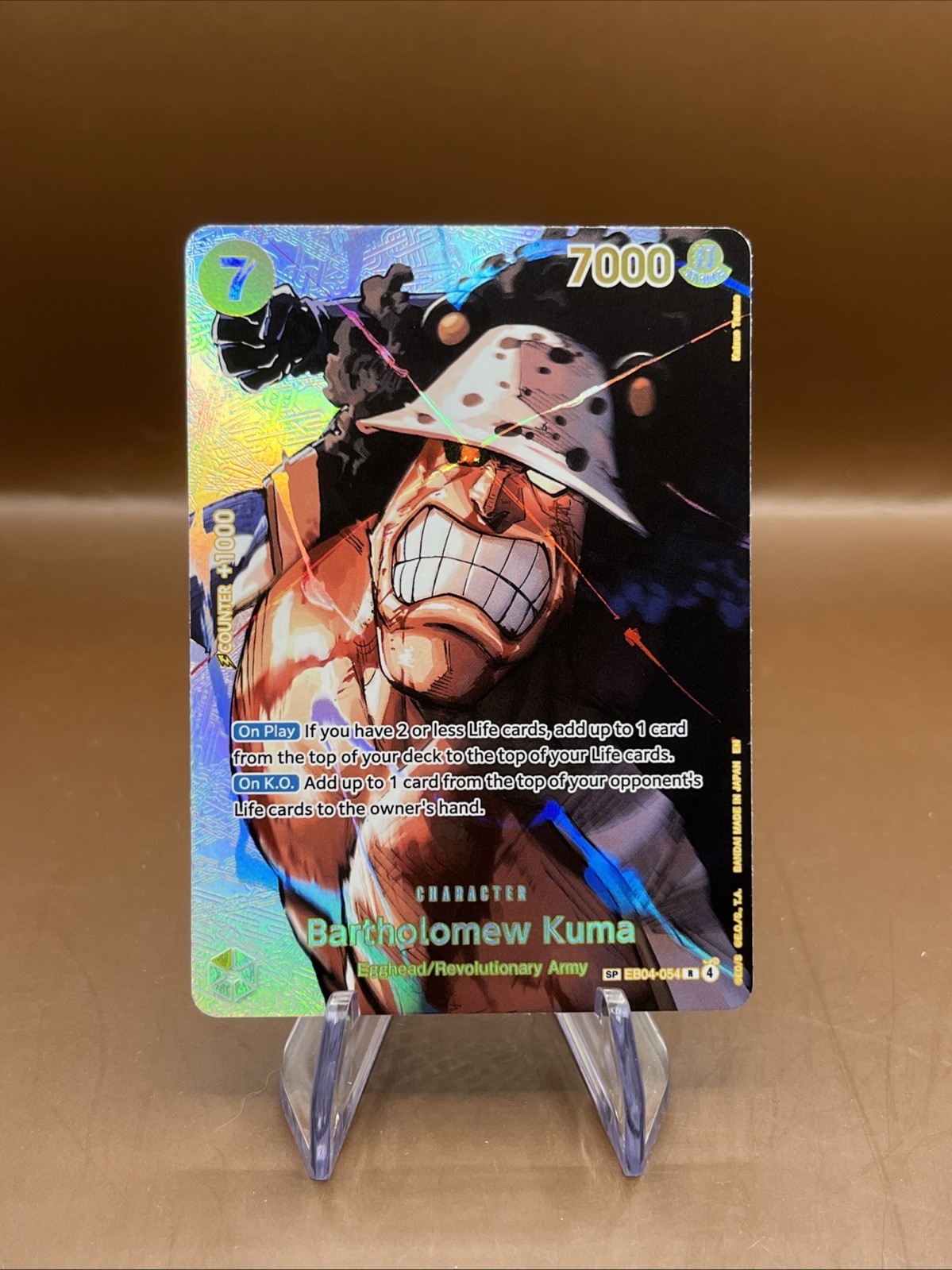 Bartholomew Kuma (SP) EB04-054 The Time of Battle Foil